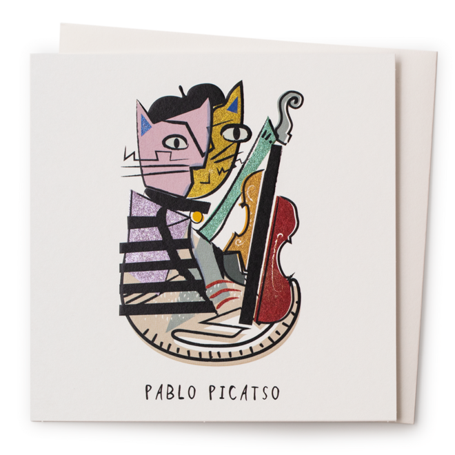 Pablo Picatso Greeting Card