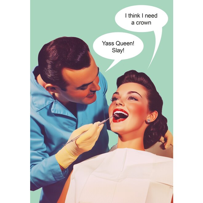 Slay Greeting Card