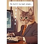 Purr My Last Email Greeting Card