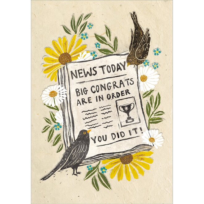 The Best News Greeting Card