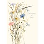Oxeye Daisies Thinking of You Sympathy Card