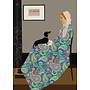 Whistler's Paisley Mother Dachshund Birthday Card