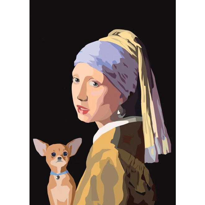 Girls with Pearls Birthday Card