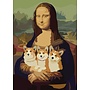 La Giocorgi Mona Lisa Birthday Card
