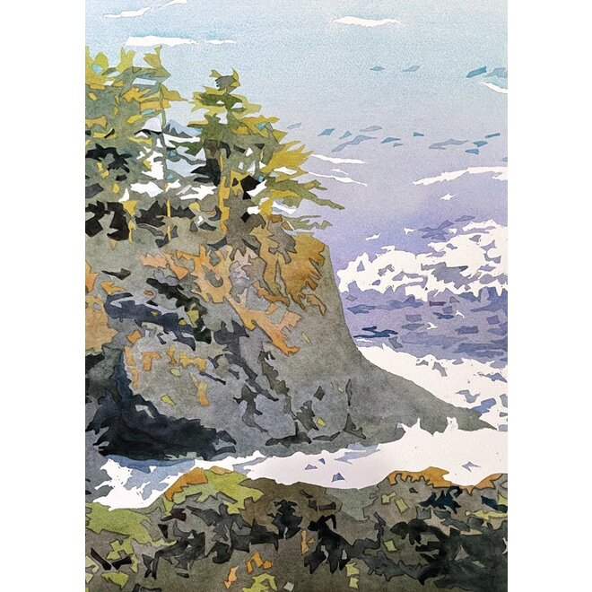 Natural Bridges Sympathy Card