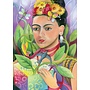 Best Things in Life Are Frida Kahlo Birthday Card