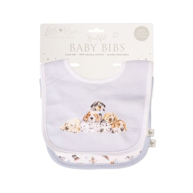 'Little Paws' Dog Little Wren Bib Gift Set