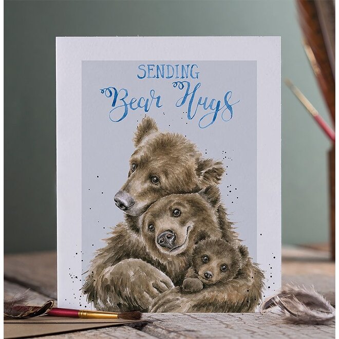 'Bear Hugs' Sympathy Card