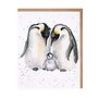 'The Emperor's New Chick' Penguin Greeting Card