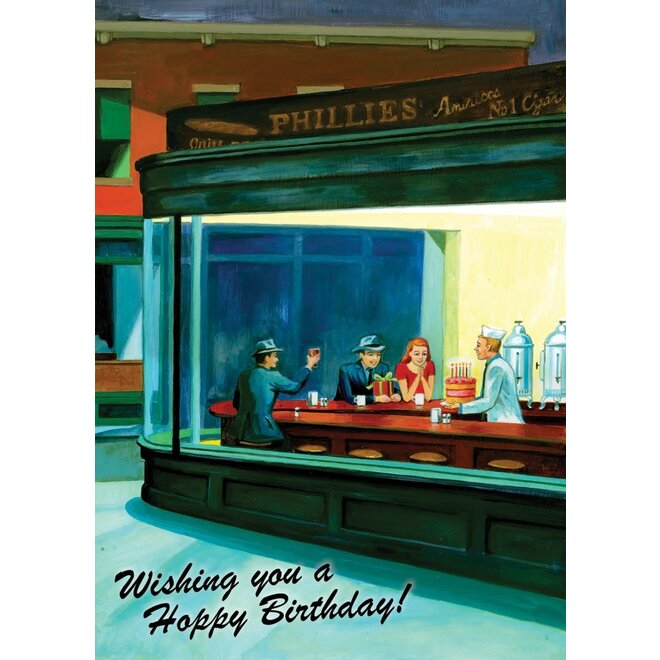 Hopper Birthday Card
