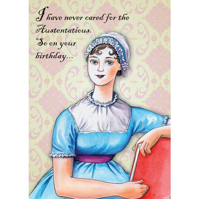Austentatious Birthday Card