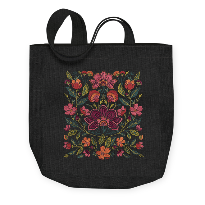 Renaissance Black Tote Bag