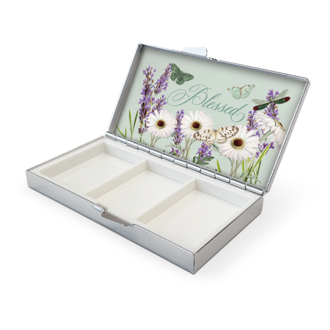 Nature's Grace Lavender Pill Box