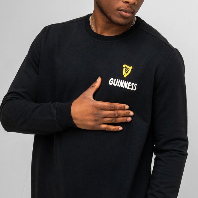 Guinness "Lovely Day" Black Longsleeve Sweatshirt