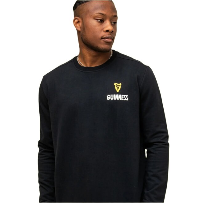 Guinness "Lovely Day" Black Longsleeve Sweatshirt