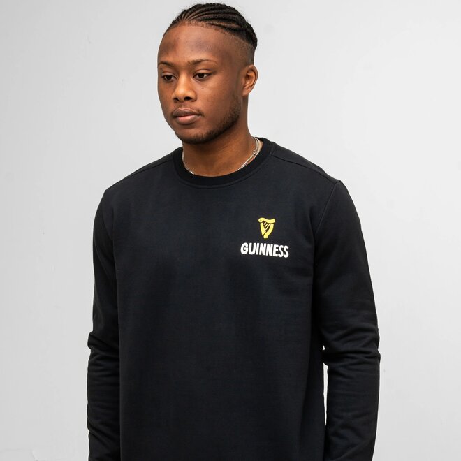 Guinness "Lovely Day" Black Longsleeve Sweatshirt