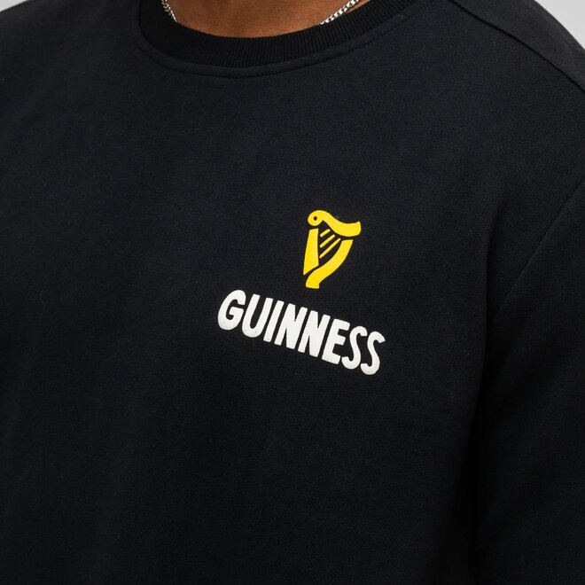 Guinness "Lovely Day" Black Longsleeve Sweatshirt