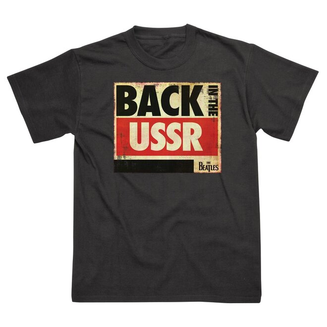 Back in the USSR Black T-Shirt