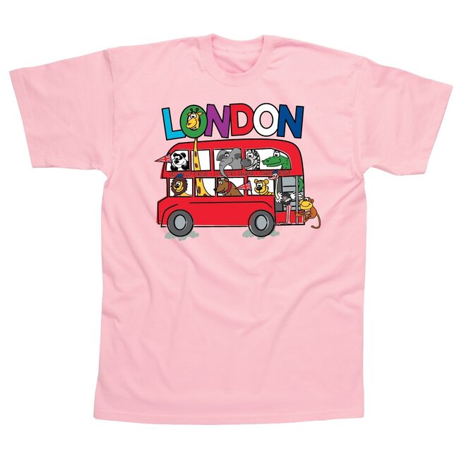 London’s Kids T Shirt Pink Age 1-2