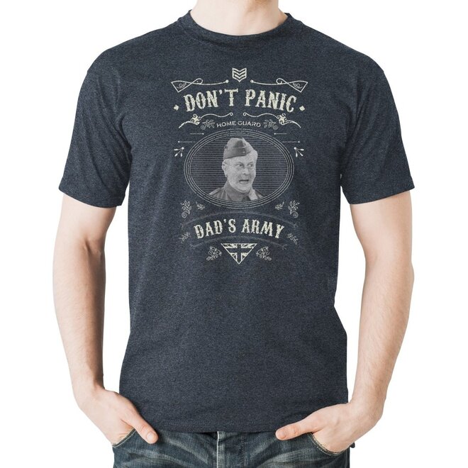Dad's Army Don't Panic T-Shirt