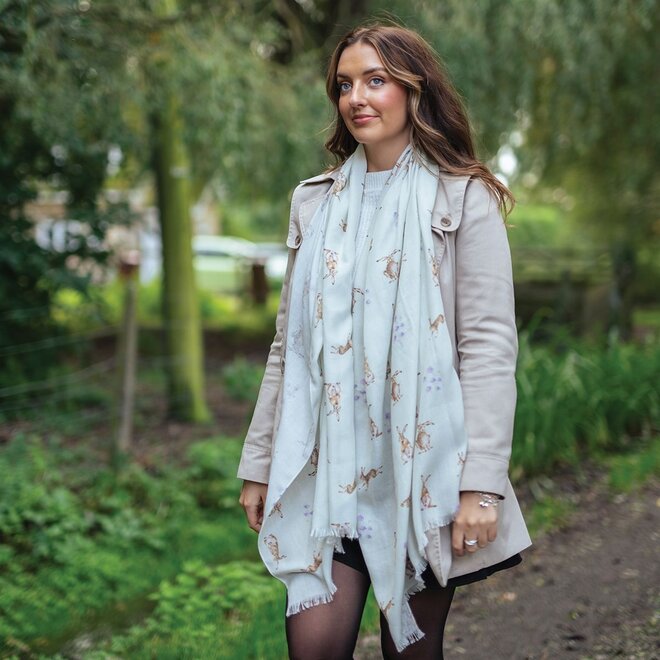 'Hare-brained' Hare Scarf