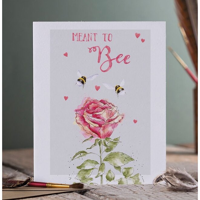 'Meant to Bee' Bee Engagement Card