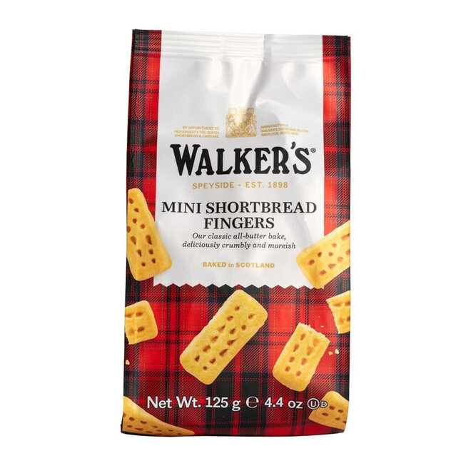 Walker's Mini Shortbread Fingers Bag