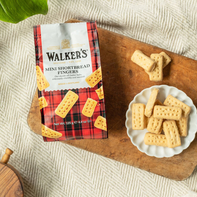 Walker's Mini Shortbread Fingers Bag