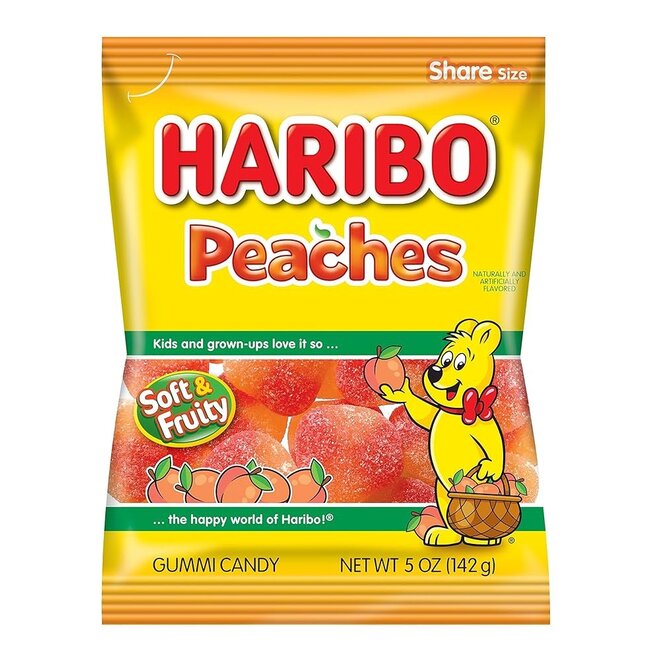 Haribo Peaches 142g