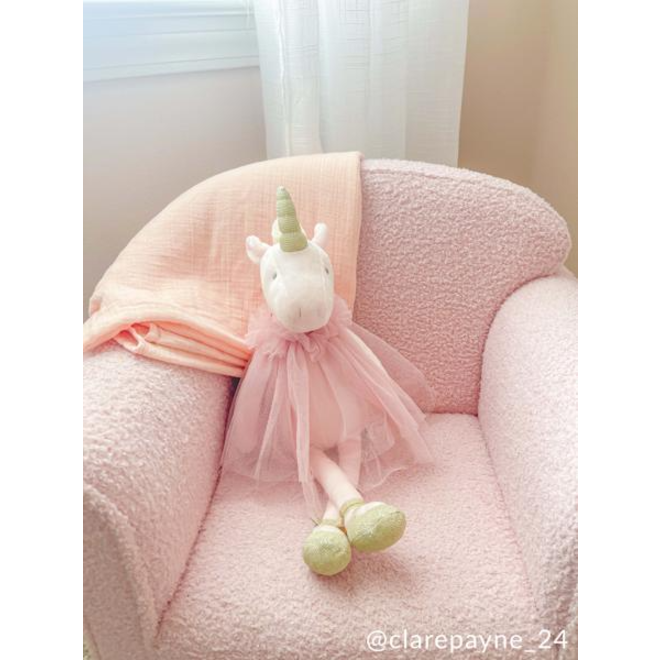 Unicorn Velvet Princess Plush