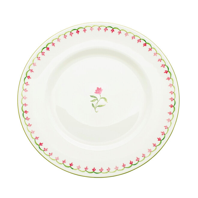 Nina Campbell Marguerite Pink Salad Plate