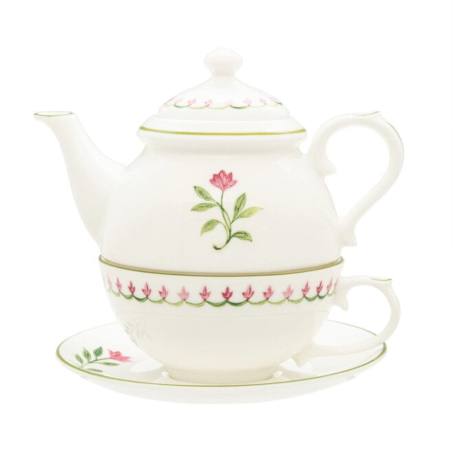 Nina Campbell Marguerite Pink Tea for One