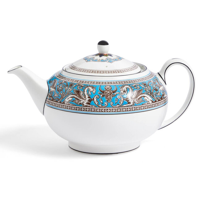 Florentine Turquoise Teapot