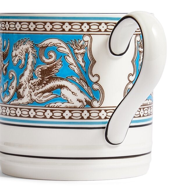 Florentine Turquoise Mug
