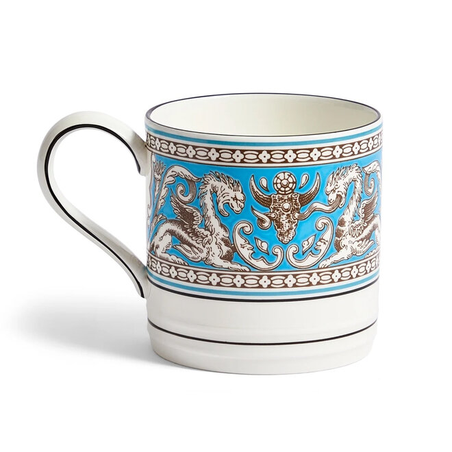 Florentine Turquoise Mug