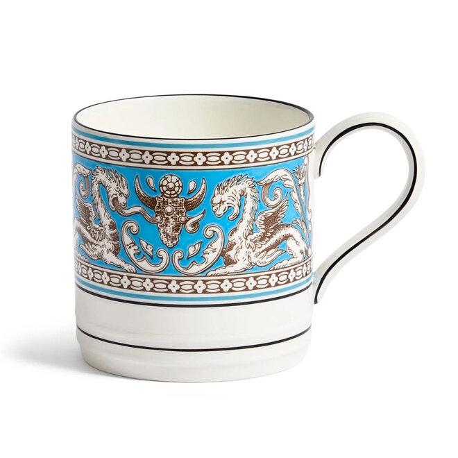 Florentine Turquoise Mug
