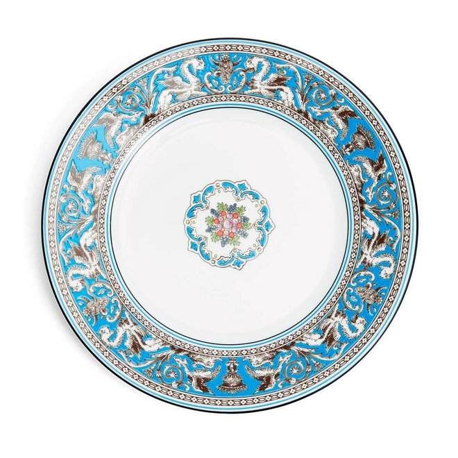 Florentine Turquoise Dinner Plate