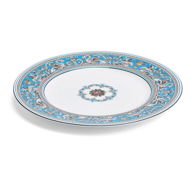 Florentine Turquoise Dinner Plate