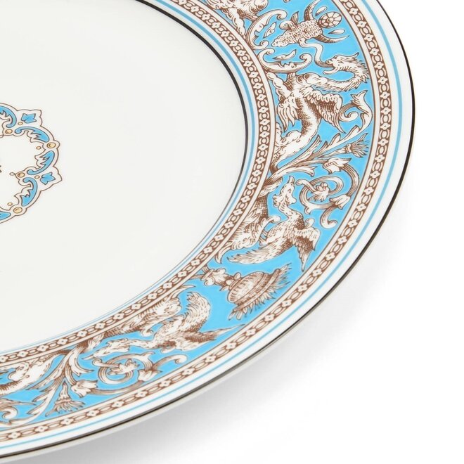 Florentine Turquoise Dinner Plate