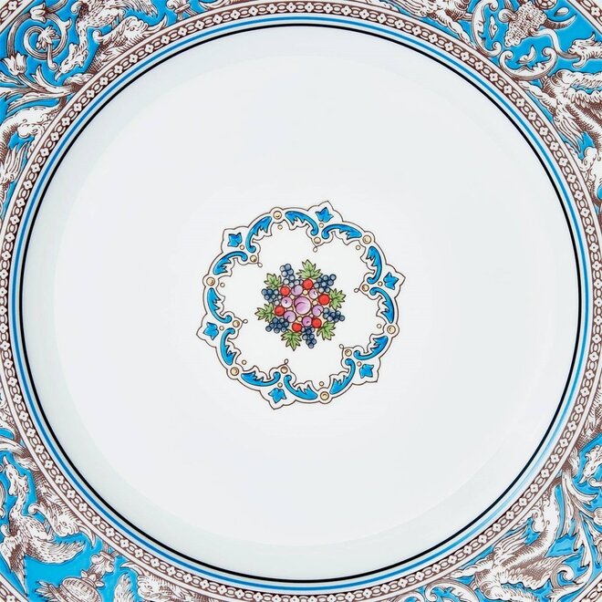 Florentine Turquoise Dinner Plate