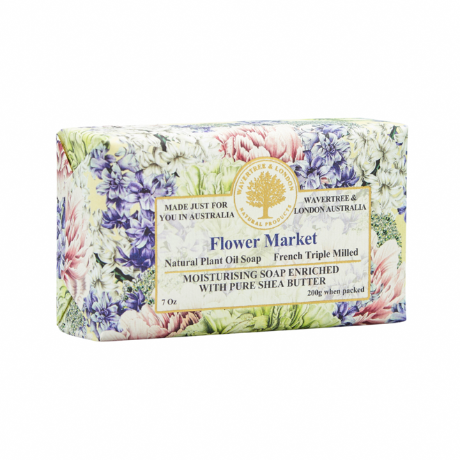 Flower Market Bar Soap