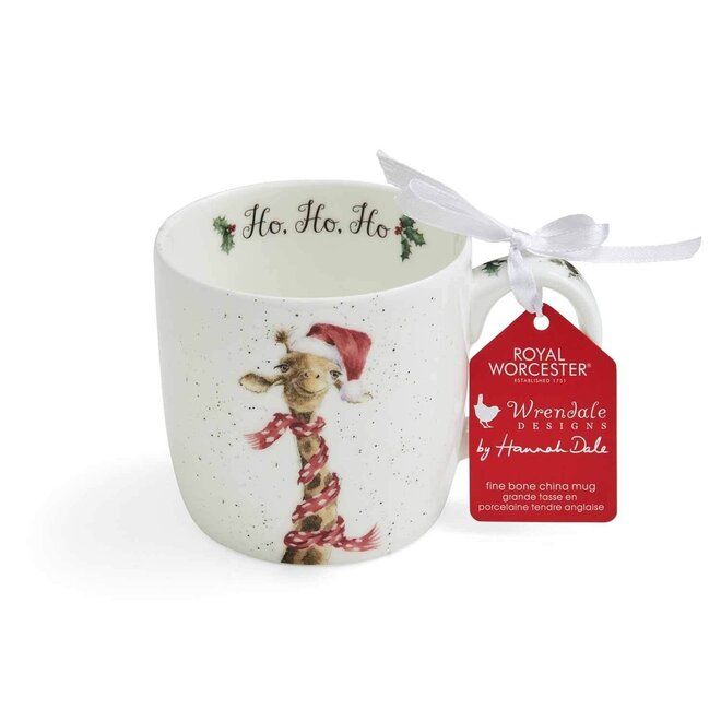 'Ho Ho Ho' Giraffe Small Mug