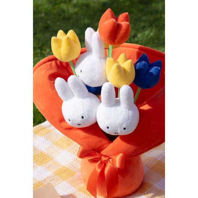 Miffy Tulip Bouquet Plush