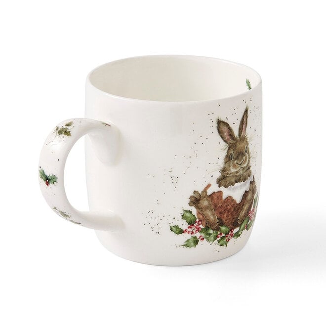 Merry Little Christmas Bunny Small Mug