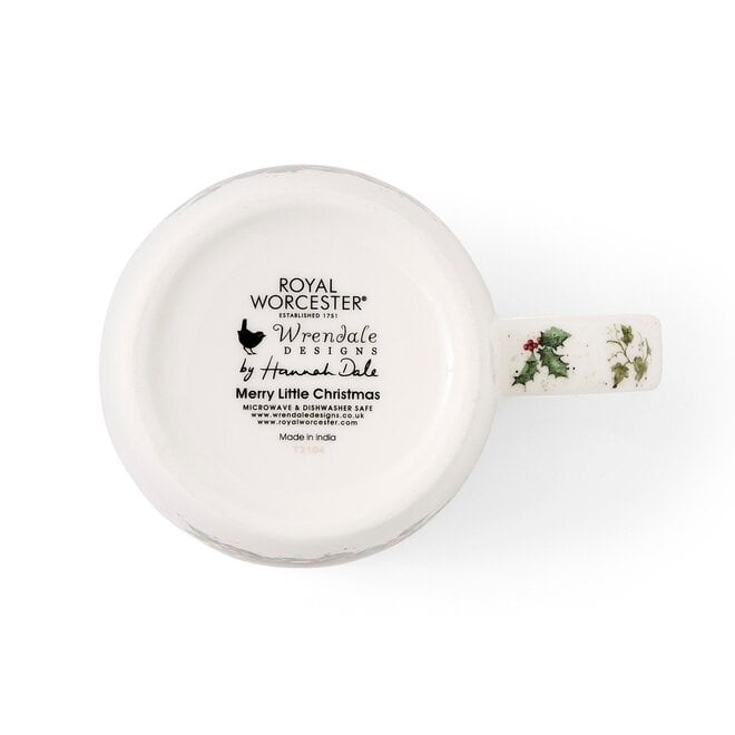 Merry Little Christmas Bunny Small Mug