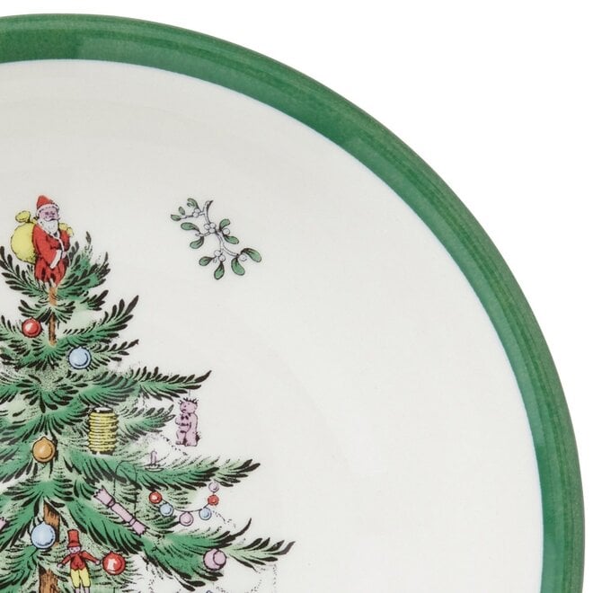 Christmas Tree Cereal Bowl