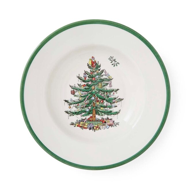 Christmas Tree Soup Plate