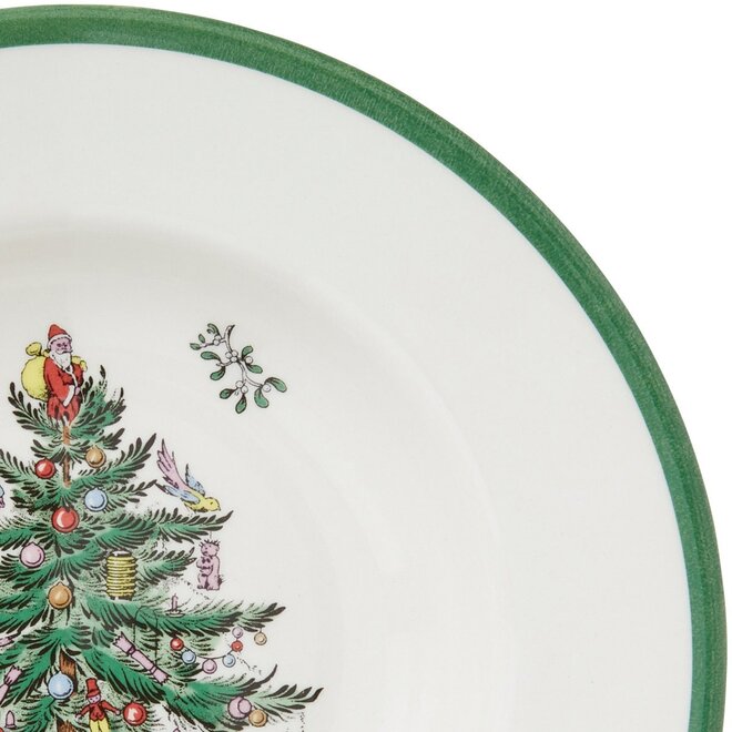 Christmas Tree Soup Plate
