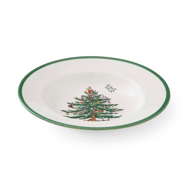 Christmas Tree Soup Plate