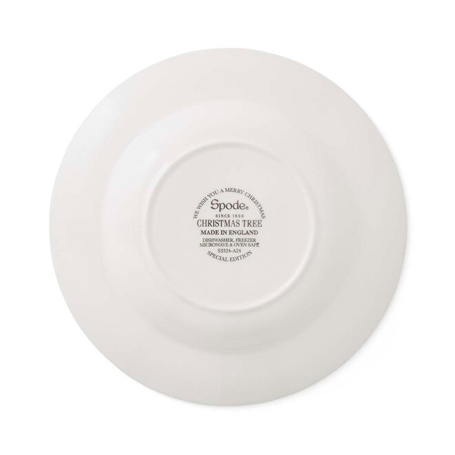 Christmas Tree Soup Plate